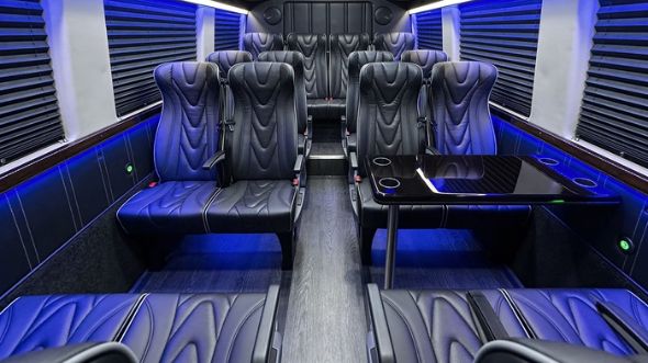 fontana 20 passenger sprinter van interior