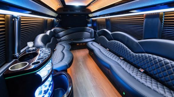 fontana sprinter limousine interior