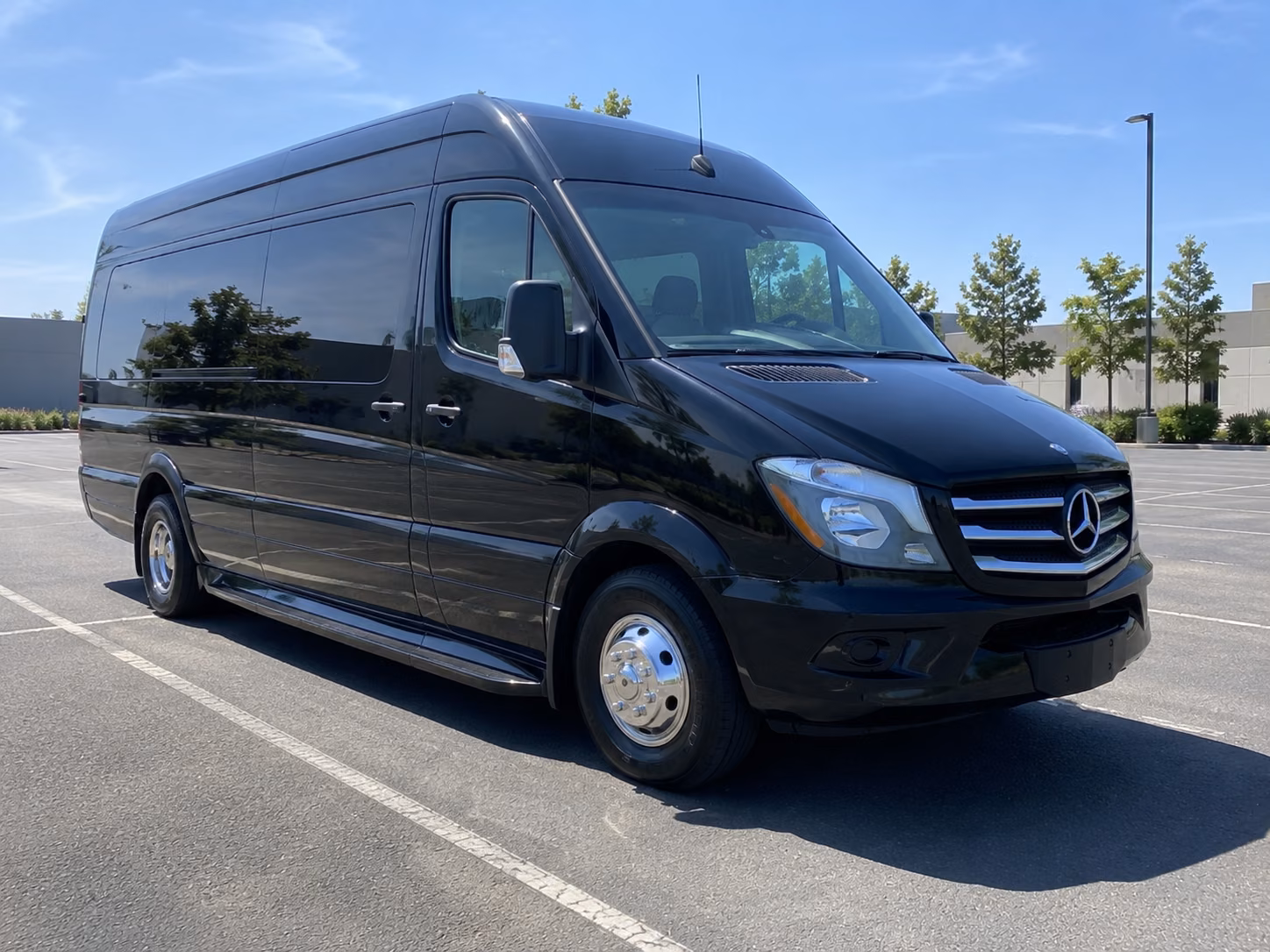fontana 18 passenger sprinter van